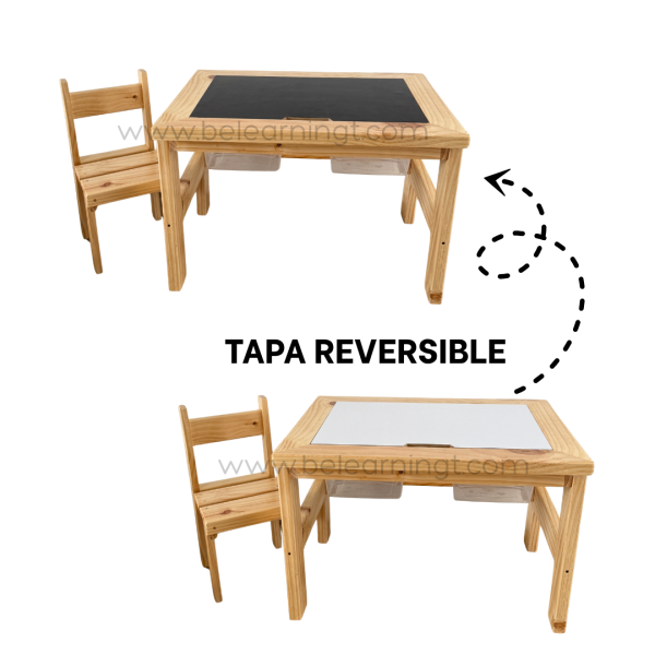 Mesa Sensorial Clásica + Silla - Imagen 2