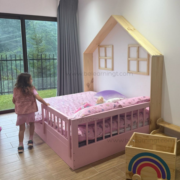 Cama casita #4